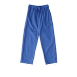 Tekla - Poplin Pyjamas Pants Royal Blue Large - Pyjamaser - Blå