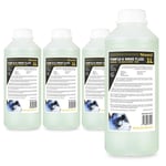 4x Fog Juice Smoke Machine Fluid 1L Bottles Essex