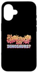 Coque pour iPhone 16 Paléontologue Dinosaure en peluche Fan de paléontologie