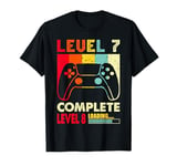 Level 7 Complete Level 8 Loading 7 Year Wedding Anniversary T-Shirt