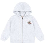 Konges Sløjd Lou Hoodie Med Dragkedja Off White Melange | Grå | 2 years