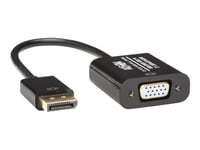 Tripp Lite - Display-Adapter - Displayport (Han) Til Hd-15 (Vga) (Hun) - 15,2 Cm - Aktiv - Sort