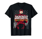 Marvel Daredevil The Man Without Fear City Pose Graphic T-Shirt