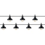 Lumineo - Guirlande lumineuse 10 Led style industriel - Blanc chaud