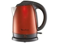 Moulinex Subito Winered, 1,7 L, 2400 W, Rød, Nylon, Vannivåindikator, Trådløs