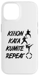 Coque pour iPhone 14 Karate Pillars Martial Artist