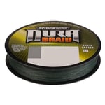 SpiderWire DURA Braid, Fishing Line, Superline, , Predator Fishing, Pike, Perch, Zander, Trout, Unisex, Moss Green, 0.15mm | 13kg | 28.6lb | 300yd