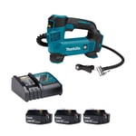 Makita DMP180RG-3 18v LXT Cordless Inflator (3x6Ah)