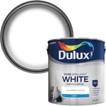 Dulux Matt Emulsion Paint 2.5L Pure Brilliant White for Walls & Ceilings