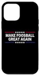 Coque pour iPhone 12 mini Make Foosball Great Again Witty Jeu de baby-foot