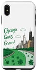 Coque pour iPhone XS Max Chicago's St. Paddy's Day Chicago - Shamrock Chicago River