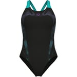 Arena Spider Web Badedrakt Dame - Svart - str. 40