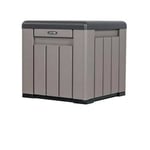 Cube de rangement Habrita Foresta CU0505BO 0,13m3 imitation bois