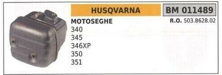 Silencieux HUSQVARNA Tronçonneuse 340 345 346XP 350 351 011489