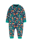 Frugi Kids' Zelah Tiger Zip Up All In One, Multi