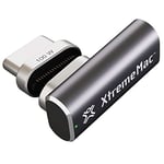 XtremeMac Adaptateur Magnétique de Type C, chargement rapide 100W et transfert de données 10 Gb/s pour MacBook, iPad et tout appareil USB-C