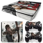 Kit De Autocollants Skin Decal Pour Console De Jeu Ps4 Slim Contr?Leur Complet Watch Dogs2, T1tn-Ps4slim-5624