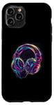 iPhone 11 Pro Headphones Music DJ House Dance Club Music Headphones Techno Case