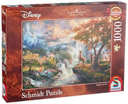 Schmidt Spiele CGS_59486 Thomas Kinkade: Disney - Bambi Puzzle, Multicolor