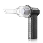 Handheld Jet Fan Nozzle Clear Dust Collection Bin Vacuum Air Duster Nozzle Small