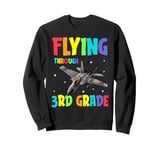 Flying Through 3rd Grade Fighter Jet Back To School Sweatshirt