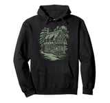 Dark Cottagecore enchanting Forest Cottage Aesthetic Pullover Hoodie