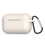 Apple AirPods Pron silikonikotelo - Beige Ruskea