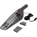 BLACK+DECKER Dry Vacuum Cleaner NVB12AV Grey Corded 370 ml