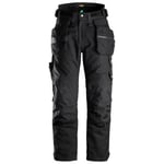 SNICKERS WORKWEAR BUKSE 6580 37.5 SOR/SOR STR: S KORT