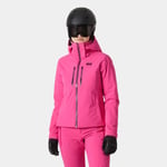 Helly Hansen Dame Alphelia Lett Lifaloft Skijakke Rosa XL