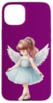 iPhone 15 Plus Blue Ballerina Fairy Dance Ballet Tutu Lyrical Musical Case