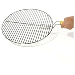 Grille De Barbecue De Remplacement + Poignée. Ronde En Inox : Diamètre 54,5 cm