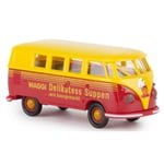 BREKINA 31598 1/87 HO VW TRANSPORTER T1b VAN MAGGI SOUPE VOITURE MINIATURE H0