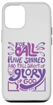 iPhone 12/12 Pro Romans 3:23 For All Have Sinned King James Version Bible Case