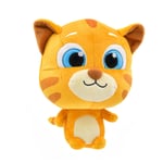 Original Talking Tom Cat And Friends Angela Ben Hank Ginger Tom PLUSH Leksak Fylld Djur för Flickor Pojkar Barn Födelsedagspresent---18CM Ginger Cat 18cm