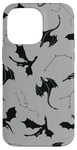 iPhone 14 Pro Max Black Dragon Celestial Stars Mystical Dark Aesthetic Case