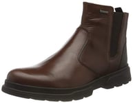 Geox Homme U Clintfordb Abx D Bottines, Dk Brown/Dk Coffee, 44 EU