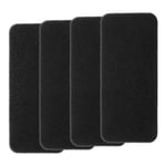 4PCS Tumble Dryer Sponge Filter for Hoover Candy 40006731 275 x 125 x 10mm Black