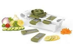 Salter  4-in-1 Mandoline Slicer Grater, Green/White