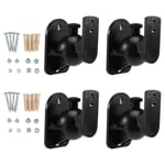 4PCS Universal Speaker Wall Mount Bracket Ceiling Stand Clamp with8348