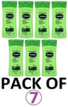 PACK OF 7 Vaseline Moisturiser Intensive Care Aloe Vera Body Lotion 200ml x 7