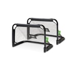 EXIT - Pico Steel Fotballmål 90x60cm (set of 2) - Black