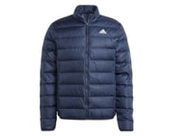 adidas Men's Essentials Light Down Jacket, legend ink, XXL