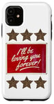 Coque pour iPhone 11 Loving You Forever Étoiles léopard