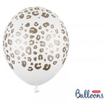 PartyDeco Ballonger Leopard, 50-pack -