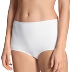 Calida Truser Comfort Midi-brief 23024 Hvit 001 bomull X-Large Dame