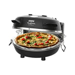 ERATEC Mini Four à Pizza Électrique PM-27: Appareil 400°C pour Pizza, Desserts et Plus Encore avec Pierres de Cuisson, Accessoires et Température Réglable - Un Véritable Goût de Four à Pierre!