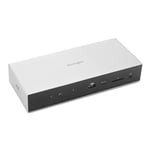 KENSINGTON SD5000T5E EQ - Station d'Accueil Thunderbolt 5 avec 3 Sorties Vidéo 8K/4K, Lecteur SD & Micro SD, Alimentation 140W, 3 Ports Thunderbolt 5, Port Ethernet & 3 Ports USB-A 3.2 Gen2 (K35201EU)