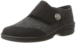 Berkemann Femme Jarla Chaussons Montants, (Schwarz Patch), 36 1/3 EU