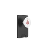 Sapin de Noël rouge - We Wish You A Merry Christmas PopSockets PopWallet pour MagSafe